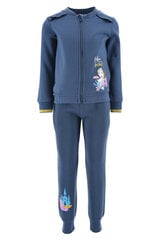 Meiteņu treniņtērpa komplekts Disney Frozen, zils cena un informācija | Frozen Apģērbi, apavi, aksesuāri | 220.lv