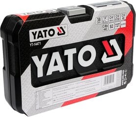 Yato yt-14471 instrumentu komplekts cena un informācija | Rokas instrumenti | 220.lv