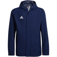 Jaka zēniem Adidas Entrada 22Jr.IK4012, zils цена и информация | Куртки для мальчиков | 220.lv