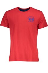 La Martina T-krekls vīriešiem WMR004JS206, sarkans cena un informācija | Vīriešu T-krekli | 220.lv