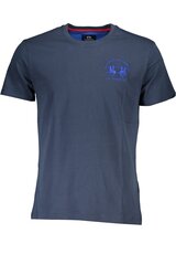 La Martina T-krekls vīriešiem WMR004JS206, zils cena un informācija | Vīriešu T-krekli | 220.lv