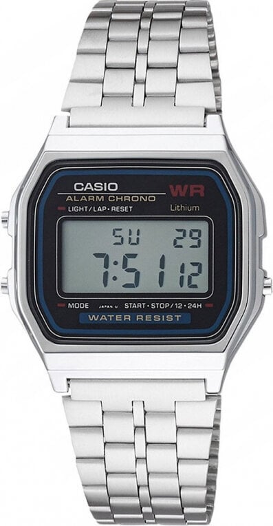 Pulkstenis vīriešiem Casio A159W-N1DF cena un informācija | Vīriešu pulksteņi | 220.lv