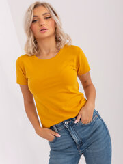 футболка em-ts-hs-20-13.17 темно-желтая цена и информация | Женские футболки | 220.lv