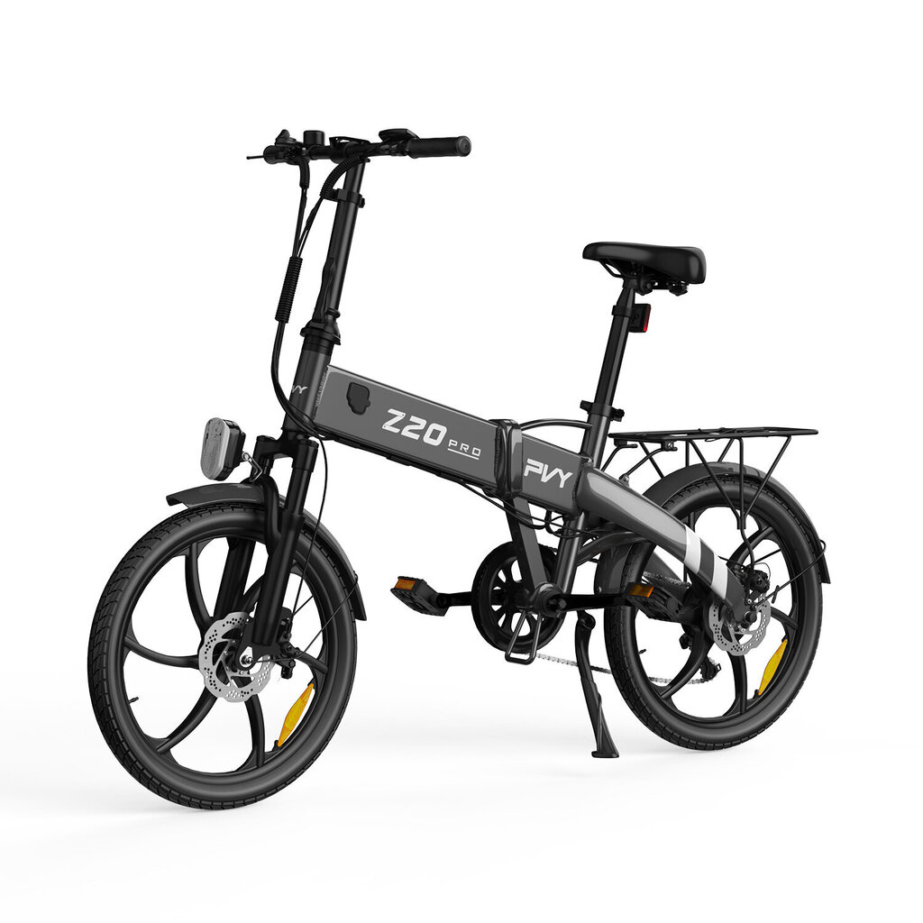 Elektriskais velosipēds PVY Z20 Pro, pelēks cena un informācija | Elektrovelosipēdi | 220.lv