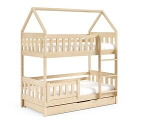 Двухъярусная кровать / домик Luna 2 с матрасами цена и информация | Детские кровати | 220.lv