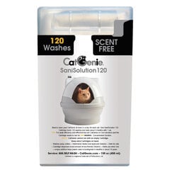 Картридж с чистящим средством 120 SaniSolution Scent Free CatGenie цена и информация | Наполнители для кошачьих туалетов | 220.lv