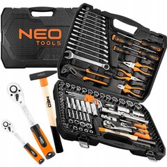 Neo tools 10-196 122 PCS rīku komplekts cena un informācija | Rokas instrumenti | 220.lv