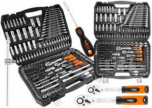 Neo tools 216 PCS rīku komplekts cena un informācija | Rokas instrumenti | 220.lv