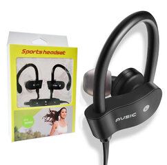 BestSin Sports Headset Wh-006, melnas cena un informācija | Austiņas | 220.lv