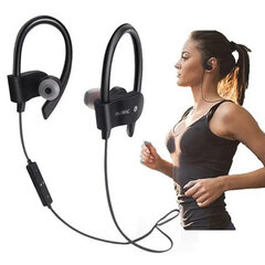 Беспроводные спортивные наушники BestSin Sports Headset Wh-006 Bluetooth с микрофоном зеленые цена и информация | Наушники | 220.lv