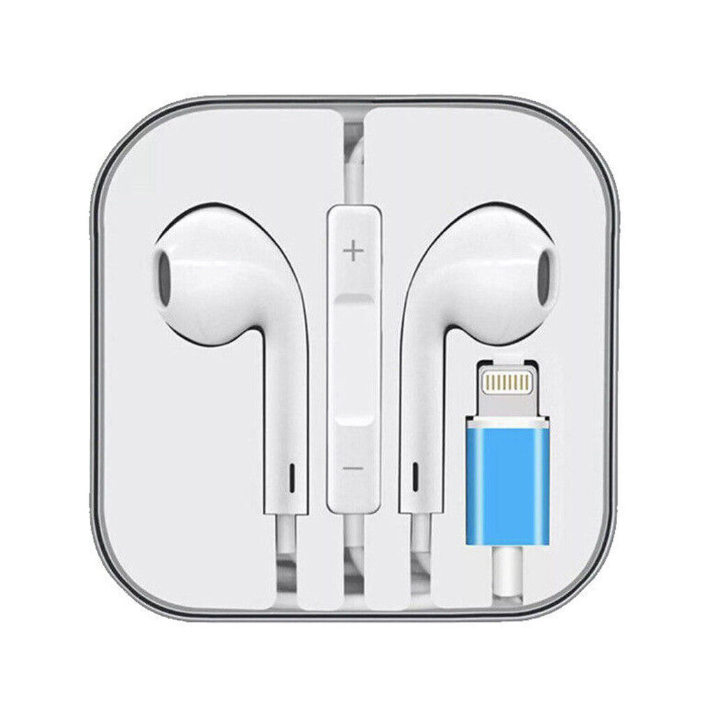 Deep-Tech EarPods Beats, baltas cena un informācija | Austiņas | 220.lv