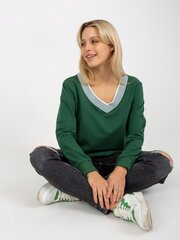Džemperis sievietēm, zaļš cena un informācija | Blūzes, sieviešu krekli | 220.lv