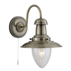 Searchlight sienas lampa Fisherman 5331-1AB cena un informācija | Sienas lampas | 220.lv