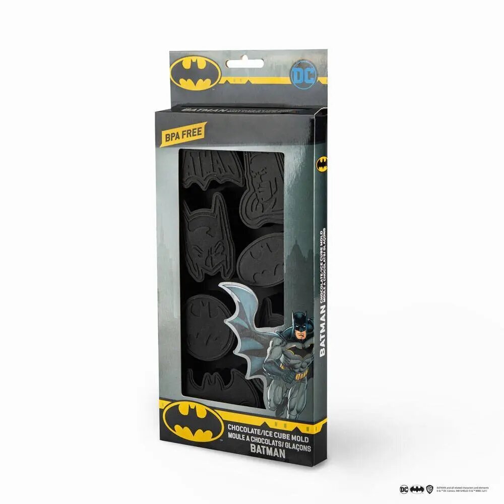 DC Komiksi Šokolādes/Ledus kubs Pelējuma Batman cena un informācija | Virtuves piederumi | 220.lv