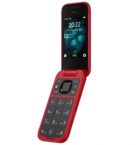 Nokia 2660 Flip Red cena un informācija | Mobilie telefoni | 220.lv