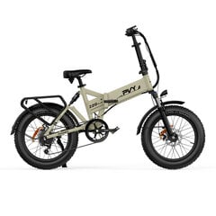 Электровелосипед PVY Z20 Plus, хаки, 500Вт, 14,5Ач цена и информация | Электровелосипеды | 220.lv
