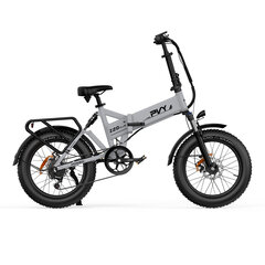 Электровелосипед PVY Z20 Plus, серый, 500Вт, 14,5Ач цена и информация | Электровелосипеды | 220.lv