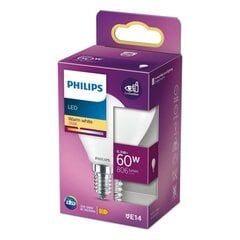 Светодиодная лампочка Philips Wiz E14 6,5 W 806 lm (2700 K) (Ø 4,5 x 8 cm) цена и информация | Philips Освещение и электротовары | 220.lv