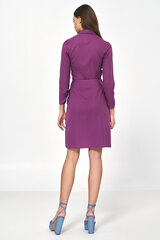 Фиолетовое платье с галстуком - S223 цена и информация | Платья | 220.lv