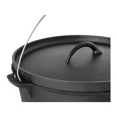 Medību čuguna katls ugunskuram un grilam. 37cm 10.75L цена и информация | Кастрюли, скороварки | 220.lv