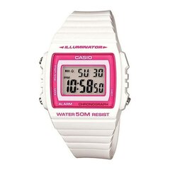 Sieviešu pulkstenis Casio W-215H-7A2V (Ø 38 mm) cena un informācija | Sieviešu pulksteņi | 220.lv
