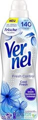 Кондиционер для стирки Vernel Cool Fresh, 32 стирки, 800 мл цена и информация | Средства для стирки | 220.lv