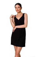 K159 Мини-платье на бретелях - черный цена и информация | Платья | 220.lv