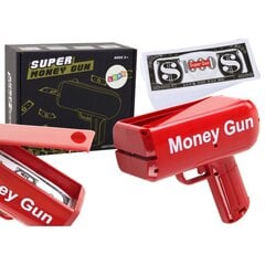 Money Gun Shooting Red Money Gun banknotes cena un informācija | Rotaļlietas zēniem | 220.lv