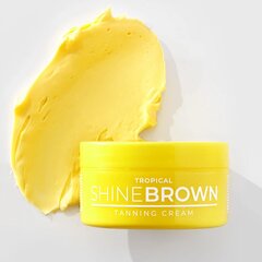 Maksimāli aktīvs iedeguma krēms Shine Brown Tropical Ultra Active, 190 ml cena un informācija | Solārija krēmi | 220.lv