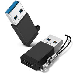 Reagle OTG adapteris USB-A USB-C 3.2 100W kaina ir informacija | Adapteri un USB centrmezgli | 220.lv