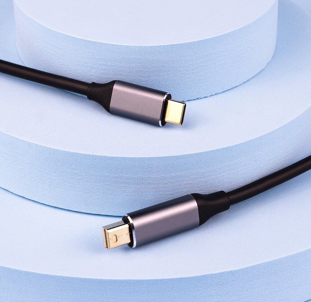 Reagle, USB-C - Mini DisplayPort, 3 m cena un informācija | Kabeļi un vadi | 220.lv