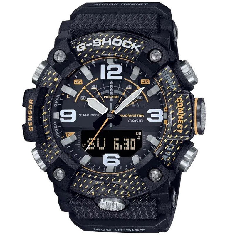 Pulkstenis vīriešiem Casio G-Shock Mudmaster GG-B100Y-1AER цена и информация | Vīriešu pulksteņi | 220.lv