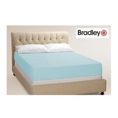 Bradley Простыня на резинке, 90 x 200 см, голубой, 2 шт цена и информация | Простыни | 220.lv