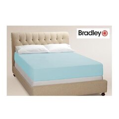 Bradley Простыня на резинке, 180 x 200 см, голубой, 2 шт цена и информация | Простыни | 220.lv