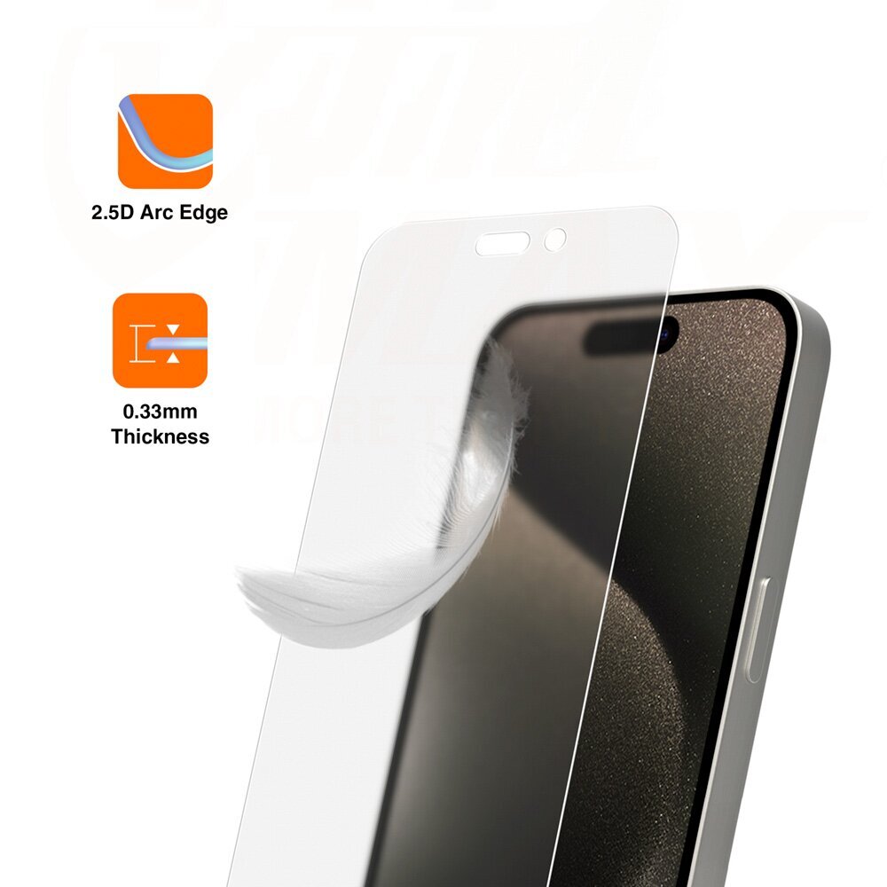 Vmax 0.33mm iPhone 13/13 Pro цена и информация | Ekrāna aizsargstikli | 220.lv