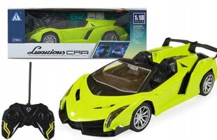 Машинка Lambo Auto на дистанционном управлении, масштаб 1:18 цена и информация | Игрушки для мальчиков | 220.lv