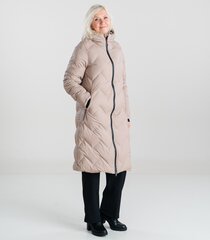 Женское пальто Blue Flame 200 г 60269*01 4058627124797, бежевое цена и информация | Женские куртки | 220.lv