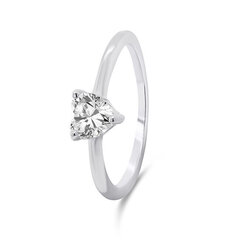 Brilio Silver Романтичное женское серебряное кольцо RI042W цена и информация | Кольца | 220.lv