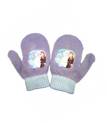 Детские перчатки Frozen 18168 02 18168*02-ONE, лиловые цена и информация | Шапки, перчатки, шарфы для девочек | 220.lv
