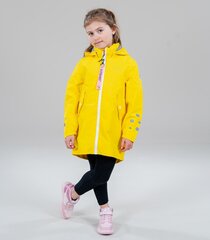 Детская куртка Outburst 68322*01 4058627054957, желтая цена и информация | Куртки, пальто для девочек | 220.lv