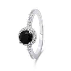 Brilio Silver Очаровательное серебряное кольцо с цирконами RI054WBC цена и информация | Кольца | 220.lv