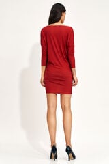 Красное мини-платье летучая мышь - S215 цена и информация | Платья | 220.lv
