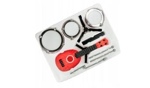 Instrumentu komplekts: bungas + ukulele Martom TG55528, 2 gab. cena un informācija | Attīstošās rotaļlietas | 220.lv