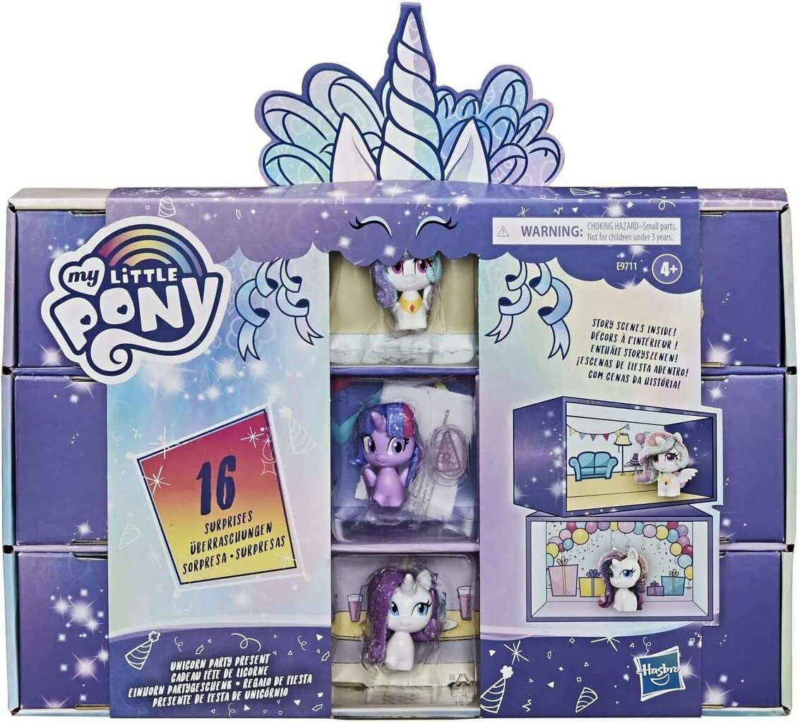 Dāvanu komplekts ar 16 pārsteigumiem My Little Pony cena un informācija | Rotaļlietas meitenēm | 220.lv