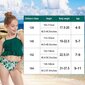 Bikini peldkostīms meitenēm Silkklory, zaļš cena un informācija | Peldkostīmi meitenēm | 220.lv
