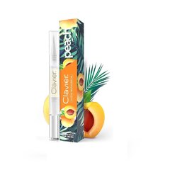 Nagu un kutikulas eļļa zīmulis Clavier Peach 5 ml цена и информация | Лаки для ногтей, укрепители | 220.lv