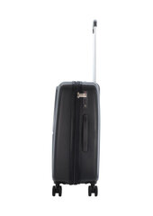 Vidējs koferis Elle Chic, melns, 65x44x28cm cena un informācija | Koferi, ceļojumu somas | 220.lv