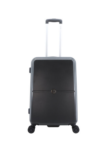 Vidējs koferis Elle Chic, melns, 65x44x28cm cena un informācija | Koferi, ceļojumu somas | 220.lv