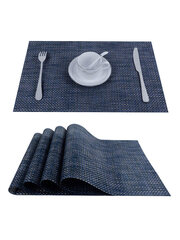 coretto galda paklājiņš 30x45 a663 - tumši zils cena un informācija | Galdauti, salvetes | 220.lv