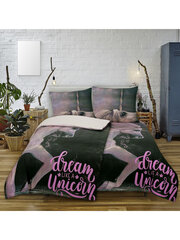 хлопковое постельное белье unicorn a805 - розовое цена и информация | Постельное белье | 220.lv
